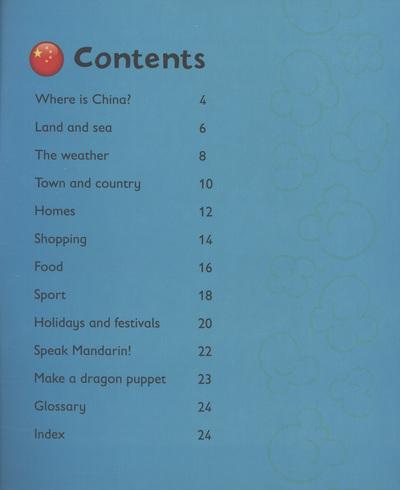 Popcorn Countries: China book contents
