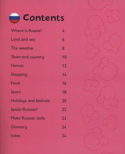 Popcorn Countries: Russia book contents