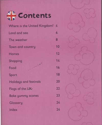 Popcorn Countries: The United Kingdom book contents