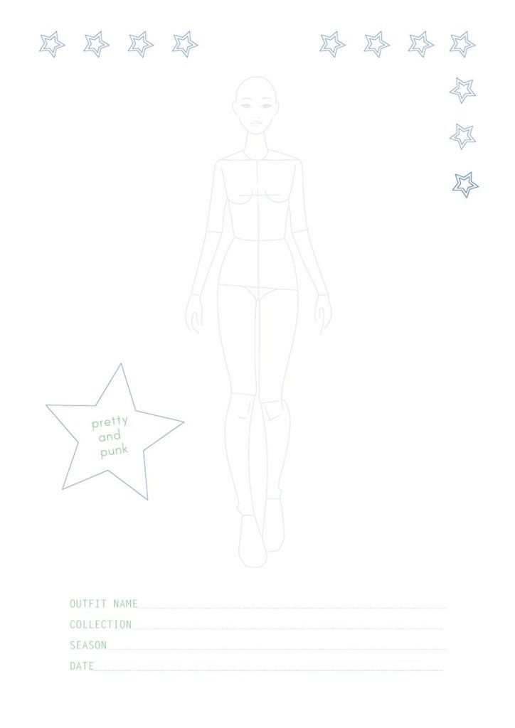 Fashion Rebel Outfit Maker - model page