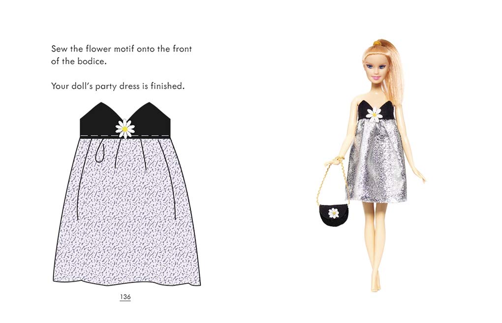 I Can Make Dolls' Clothes book inside spread