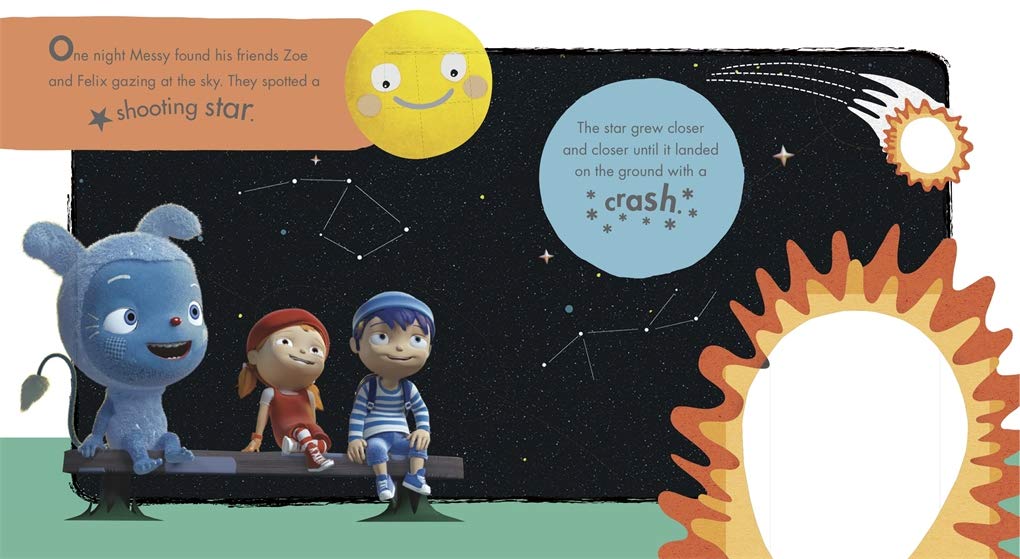 Messy Goes to OKIDO: Sandwiches in Space book inside spread 2
