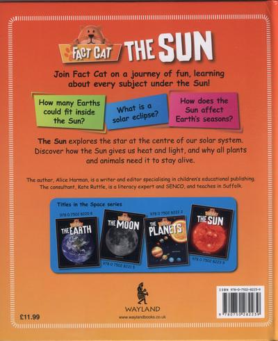 Fact Cat: The Sun book back cover