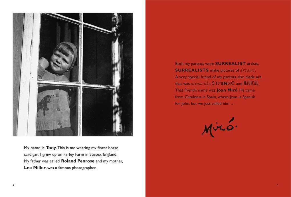 Miro's Magic Animals book inside spread