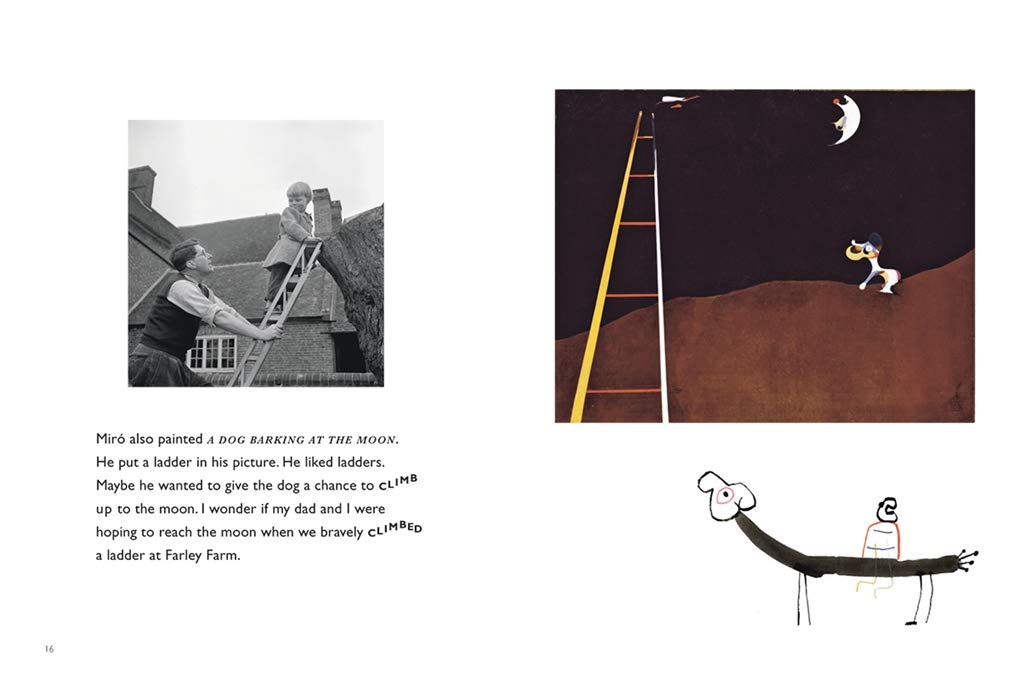Miro's Magic Animals book inside spread