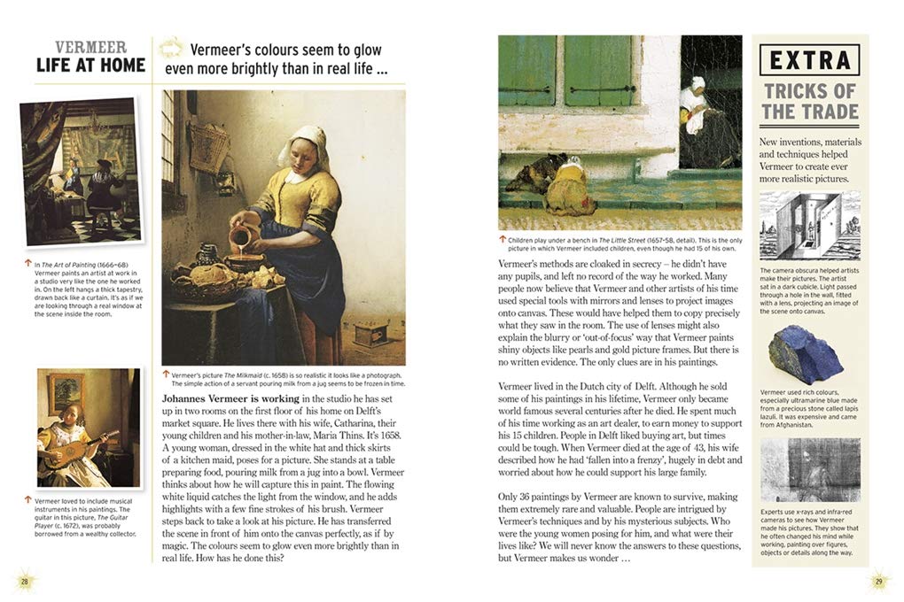 Splat! book inside spread - Vermeer 2
