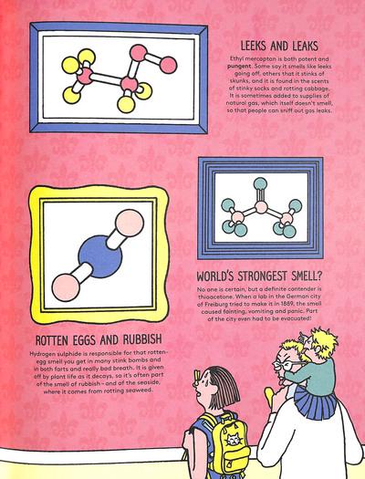 You Smell! book inside page - smell chemicals