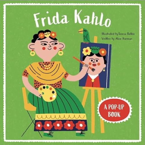 Frida Kahlo pop-up book front cover