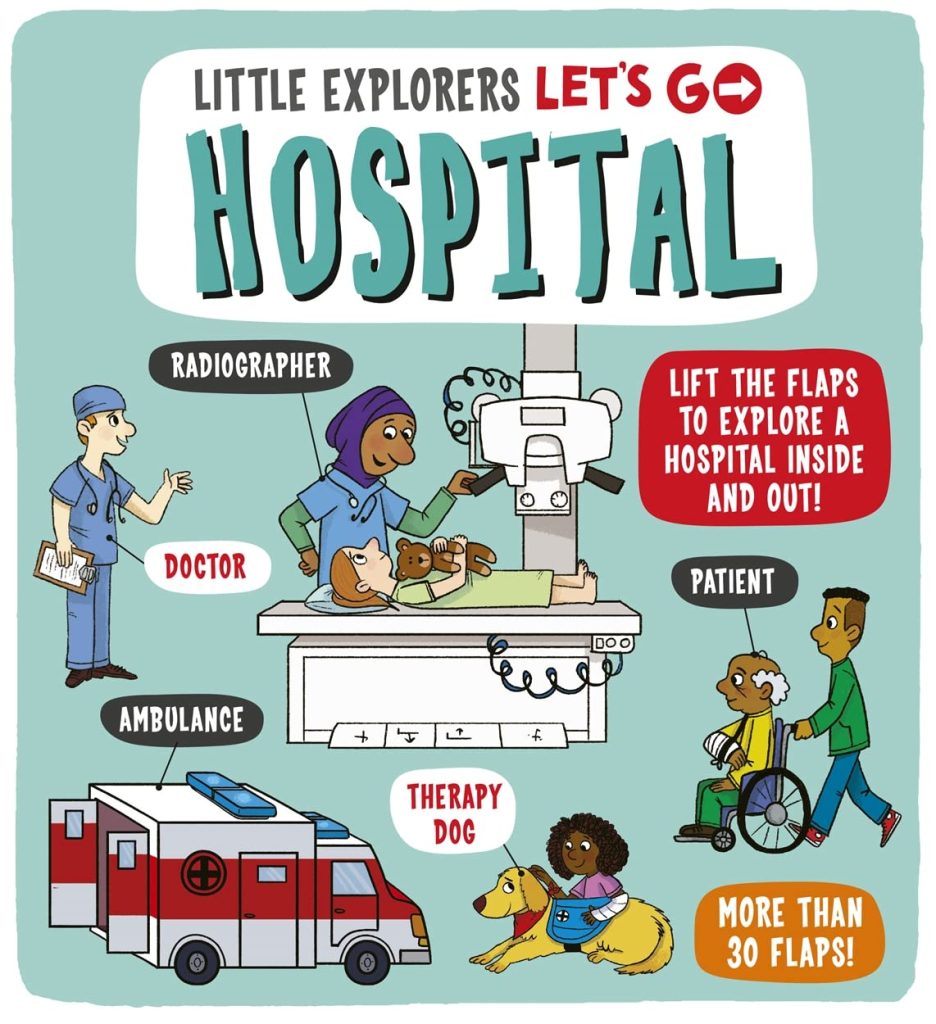 Little Explorers: Hospital book front cover