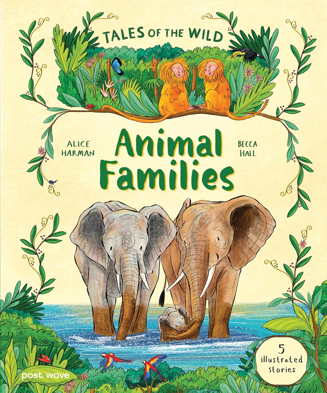 Animal Families book front cover